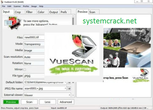 VueScan Pro 9.7.89 Crack + With Serial Key 2022 Free Download