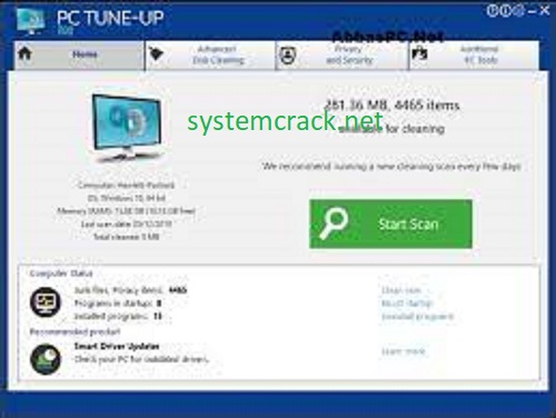 Large Software PC Tune-Up Pro 7.1.0.5 Crack With License Key