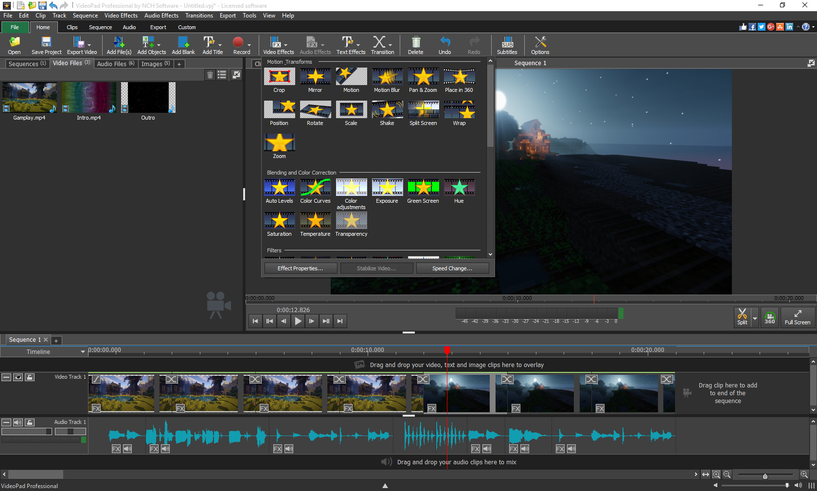 VideoPad Video Editor 12.25 Crack And Patch Key Free Download