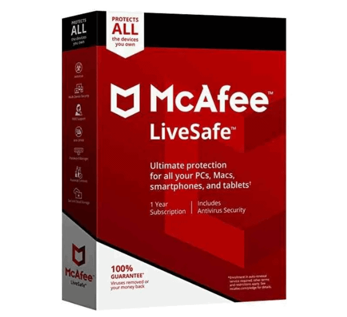 McAfee LiveSafe 16.0 R7 For Mac With Keygen Free Download